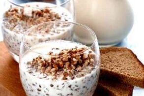 buckwheat with kefir and bread for weight loss in 5 kg per week