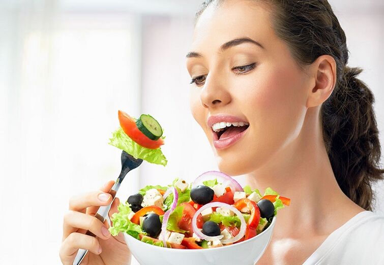 vegetable salad in the ducan diet