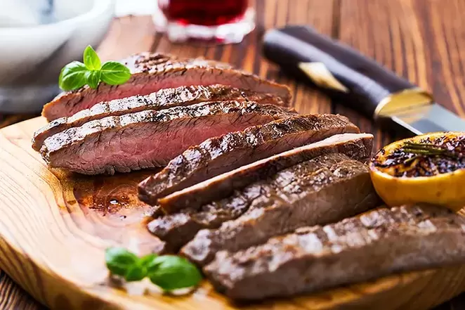 grilled steak on a carbohydrate-free diet