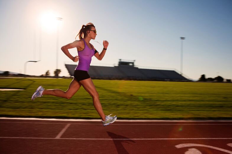 Sprint dries the muscles well and quickly resolves problem areas on the body