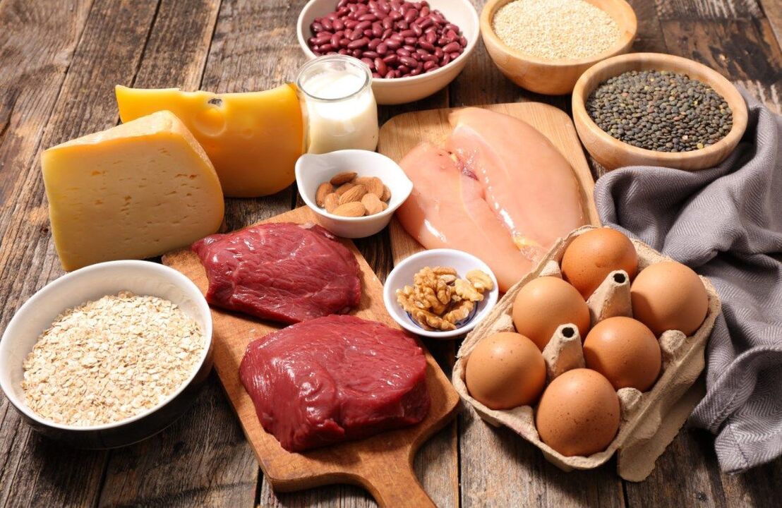 foods allowed on a protein diet