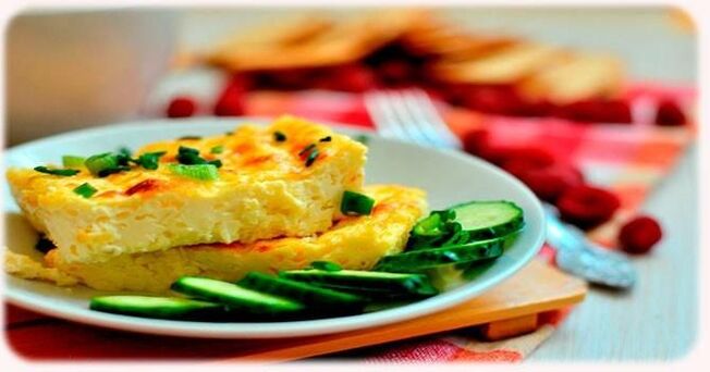 omelet for weight loss on a protein diet