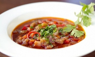 vegetable soup for the 6-petal diet
